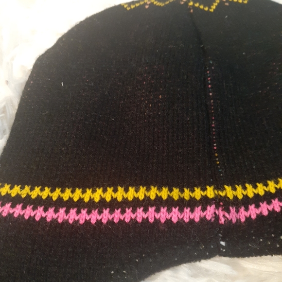 Adult Size Skull Winter Hat Long Braided Tassel Colorful UNIQUE - Picture 6 of 6